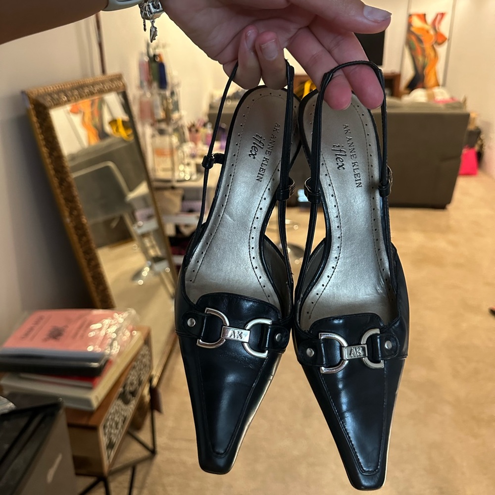 Anne Klein kitten heels